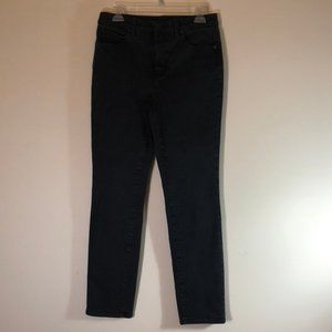Talbots Jeans Pants Flawless Style High Rise Straight Leg Black SZ 6